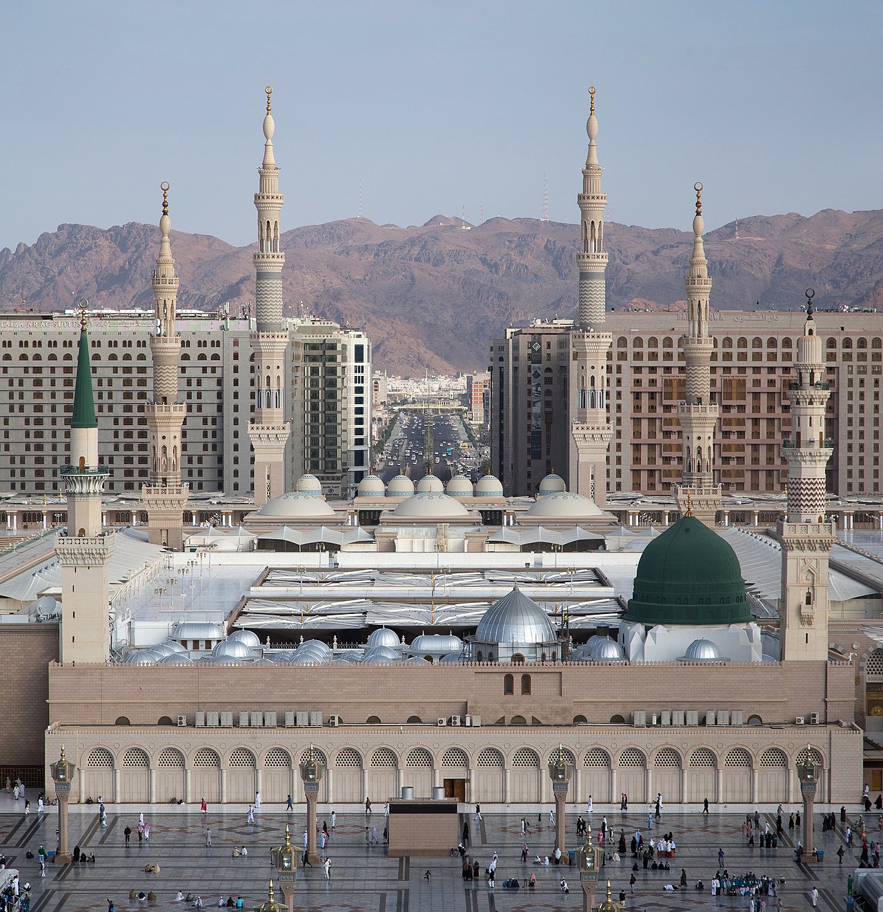 المسجد النبوي الشريف بالمدينة المنورة